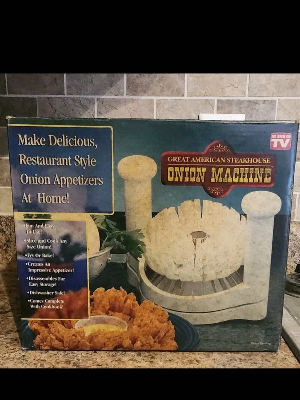 TeleBrands Great American Steakhouse Make Your Own Blooming Onion Machine